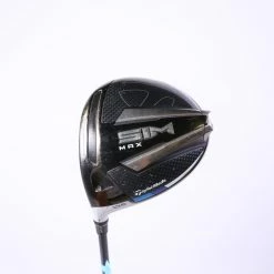 TaylorMade SIM MAX Driver - Left-Handed - 10.5 Degrees - Regular Flex