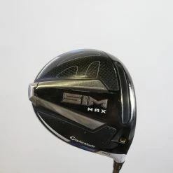 TaylorMade SIM MAX Driver - Right-Handed - 9 Degrees - Seniors Flex