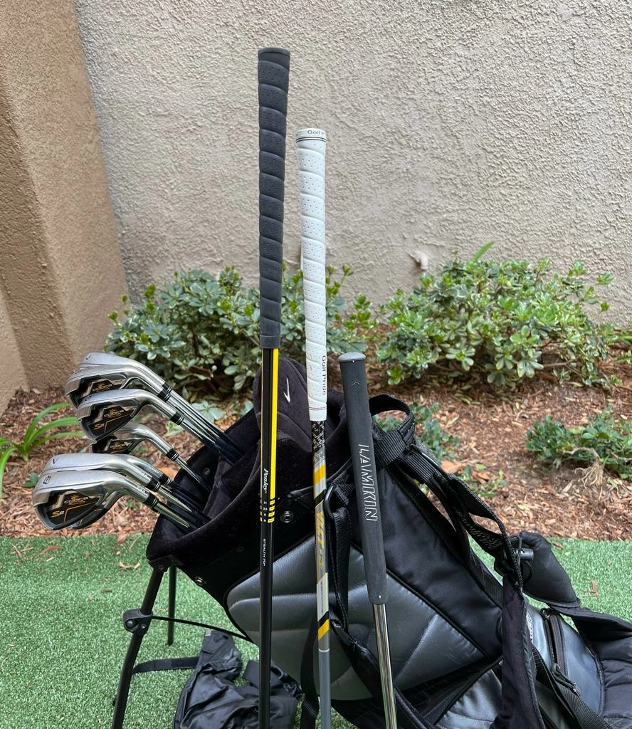 Www.chipnputt.com Cobra Complete Golf Set, Regular, S2 Iron Set, Woods, Putter, Stand Bag-Great! - Image 20