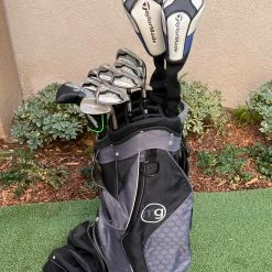 Www.chipnputt.com Cobra Complete Golf Set, Regular, King SZ Irons, Woods, Putter, Cart Bag-Great!