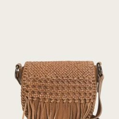 The Frye Company Melissa Woven Saddle Bag