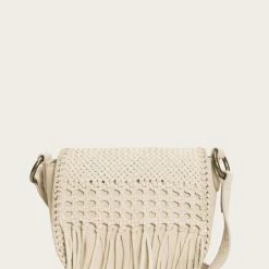 The Frye Company Melissa Woven Saddle Bag