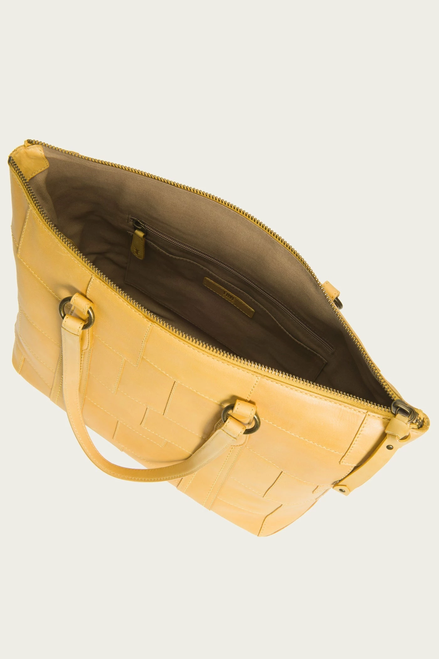 The Frye Company Melissa Patchwork Zip Shopper - Image 3