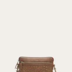 The Frye Company Melissa Basket Woven Crossbody Wristlet