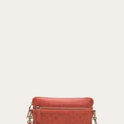 The Frye Company Melissa Basket Woven Crossbody Wristlet