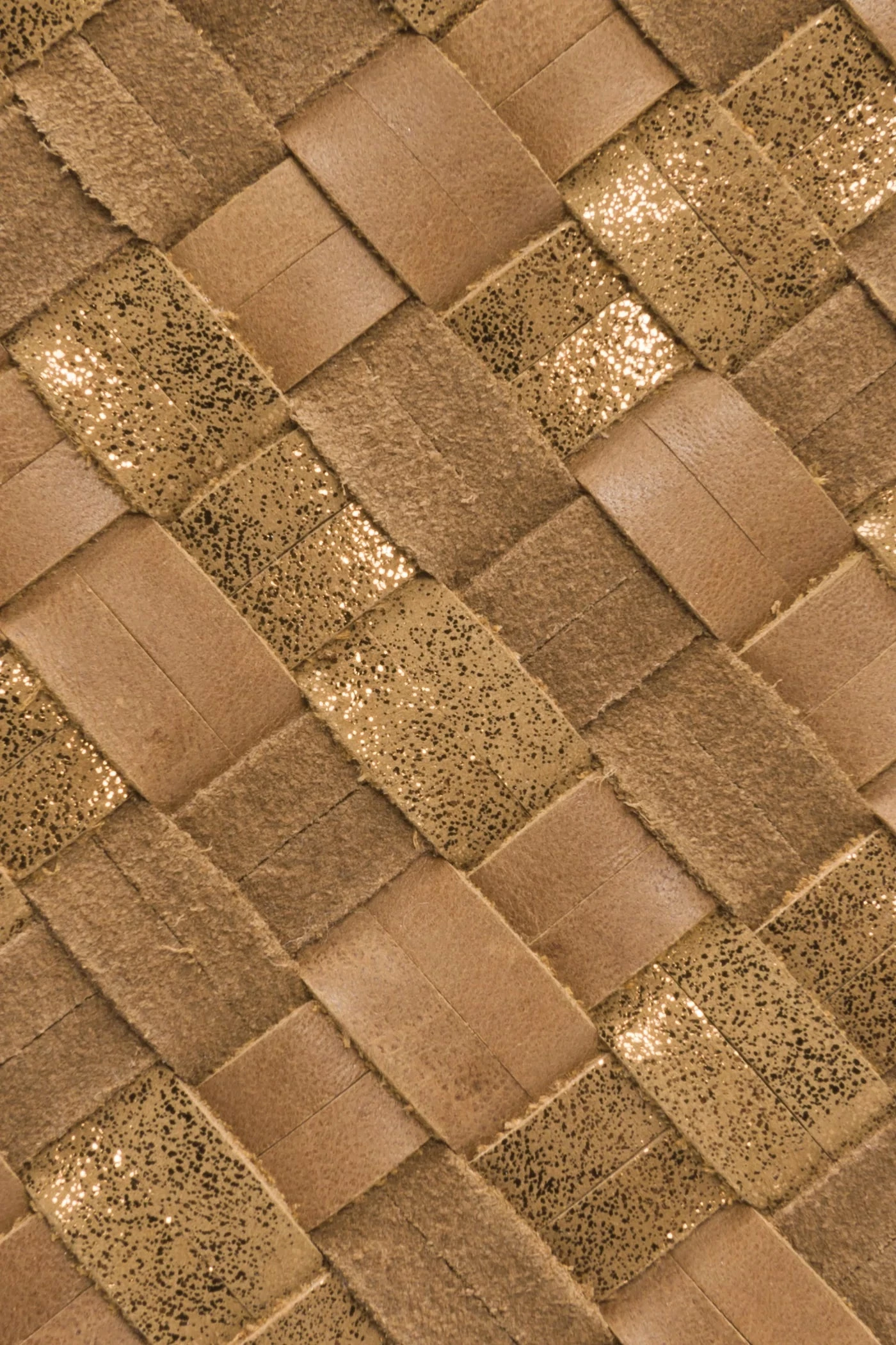 The Frye Company Melissa Metallic Basket Woven Shopper - Image 4