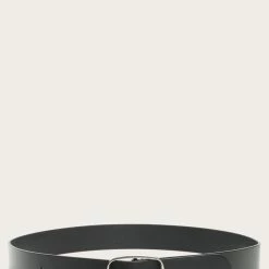 The Frye Company Center Bar Buckle Belt With Perf