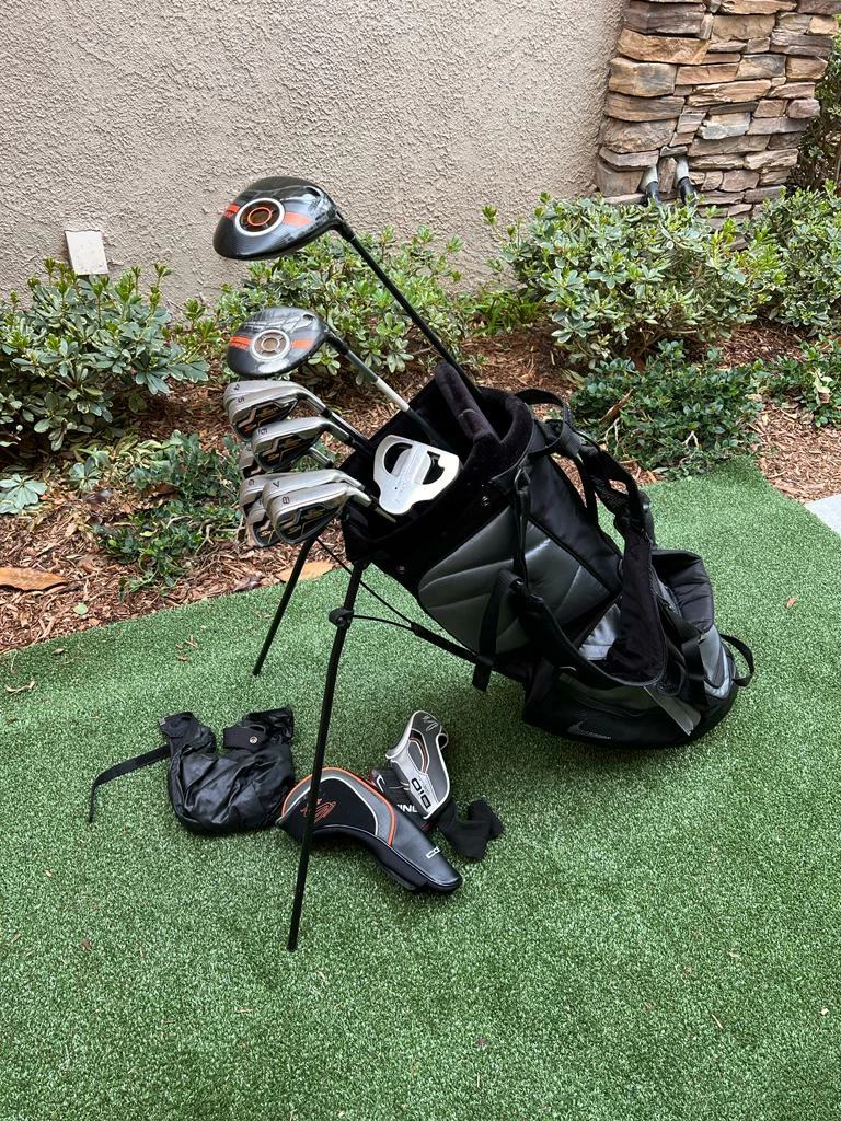 Www.chipnputt.com Cobra Complete Golf Set, Regular, S2 Iron Set, Woods, Putter, Stand Bag-Great! - Image 3