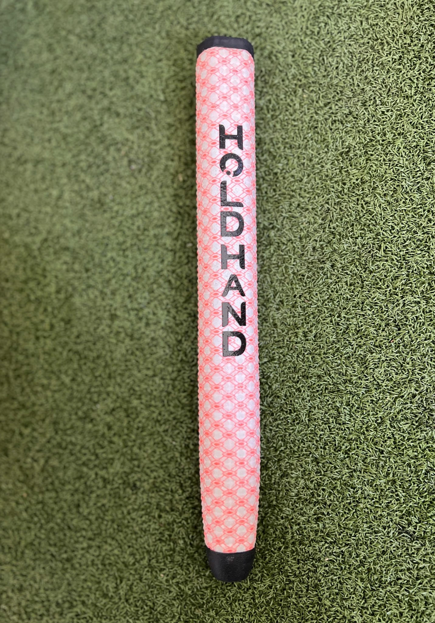 Www.chipnputt.com HoldHand Anti-slip Golf Putter Grip With Silicon Dot Microfiber, Orange, NEW!!