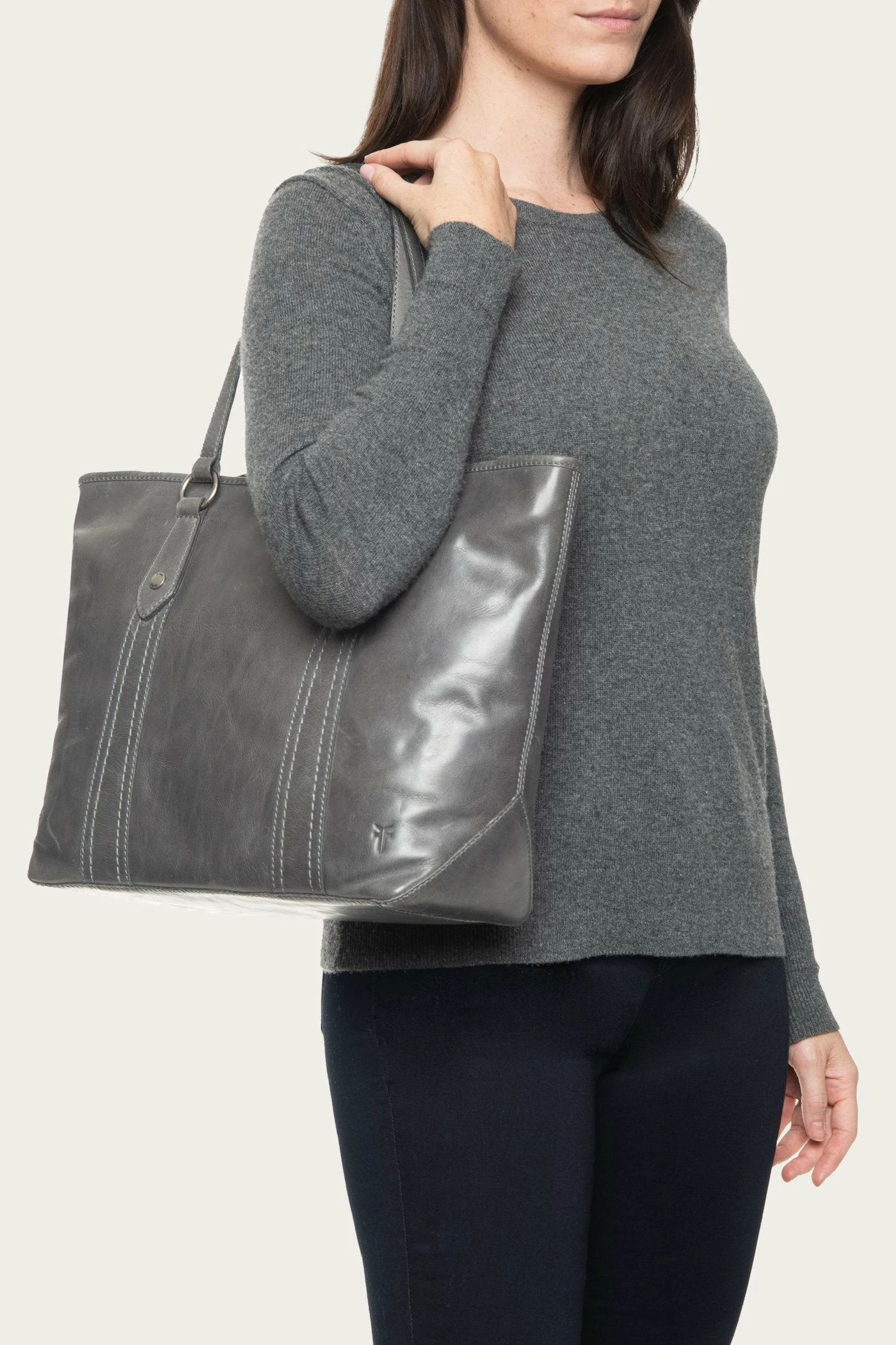 The Frye Company Melissa Zip Shopper - Image 2