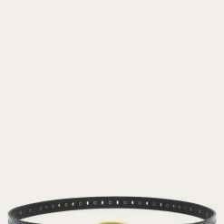 The Frye Company Embossed Croc Rivet Belt