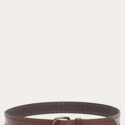 The Frye Company Embossed Edge With Rivets Belt
