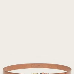 The Frye Company Skinny Wrapped Keeper Belt