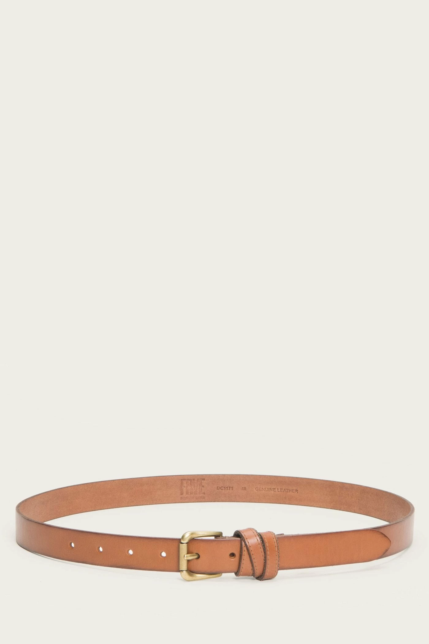 The Frye Company Skinny Wrapped Keeper Belt