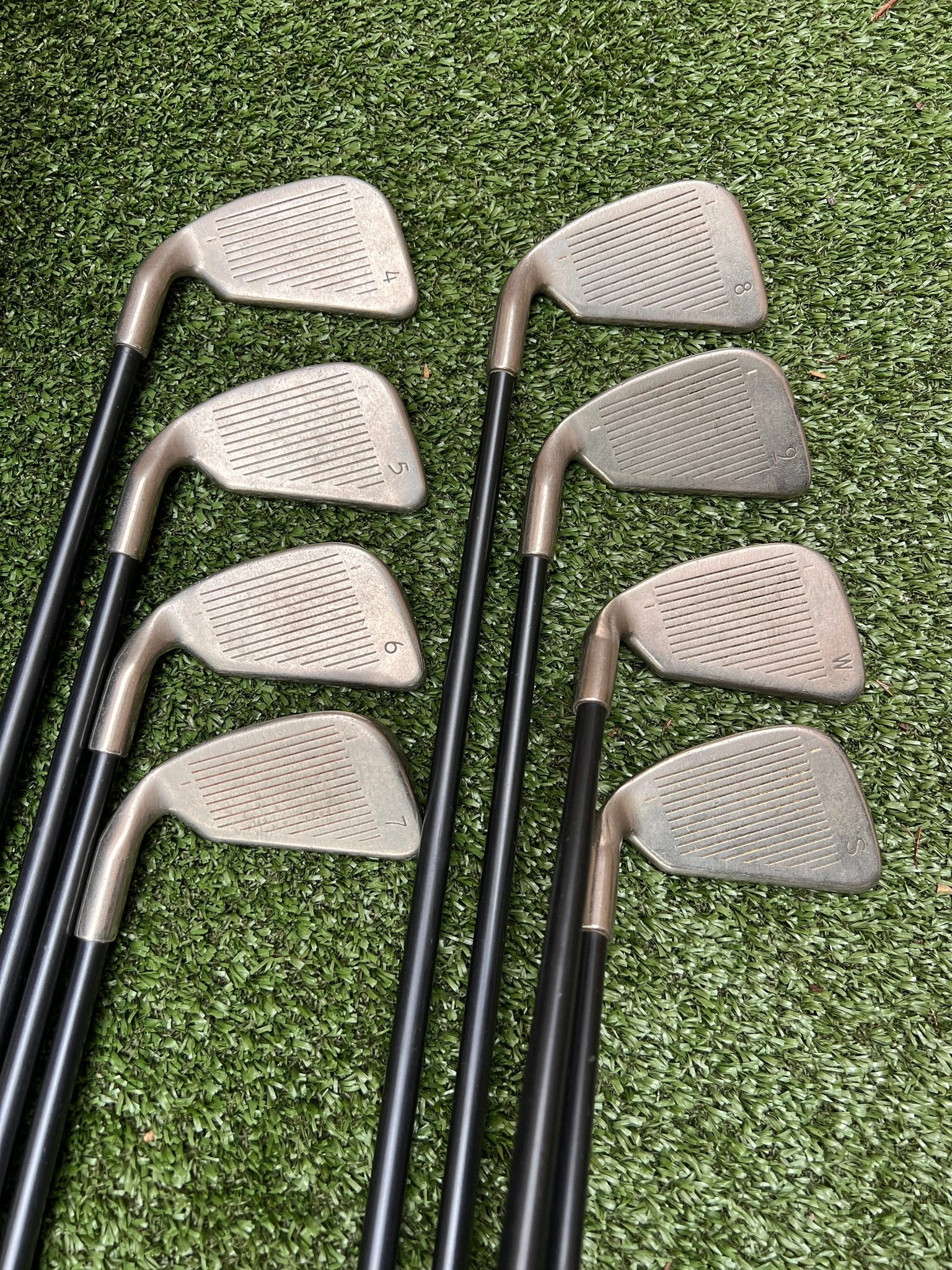 Www.chipnputt.com Ping Complete Golf Set, Stiff, ISI Nickel Irons, Woods, Putter, Stand Bag-Great! - Image 5