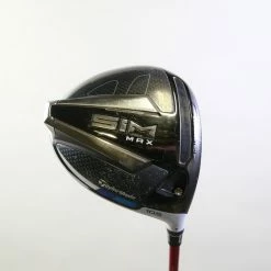 TaylorMade SIM MAX Driver - Right-Handed - 10.5 Degrees - Seniors Flex