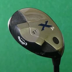 Callaway X Hybrid 21° Utility 3 Iron Factory 80g Graphite Stiff