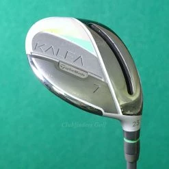 Lady TaylorMade Kalea 23° 7 Hybrid Factory Kalea 45 Graphite Ladies