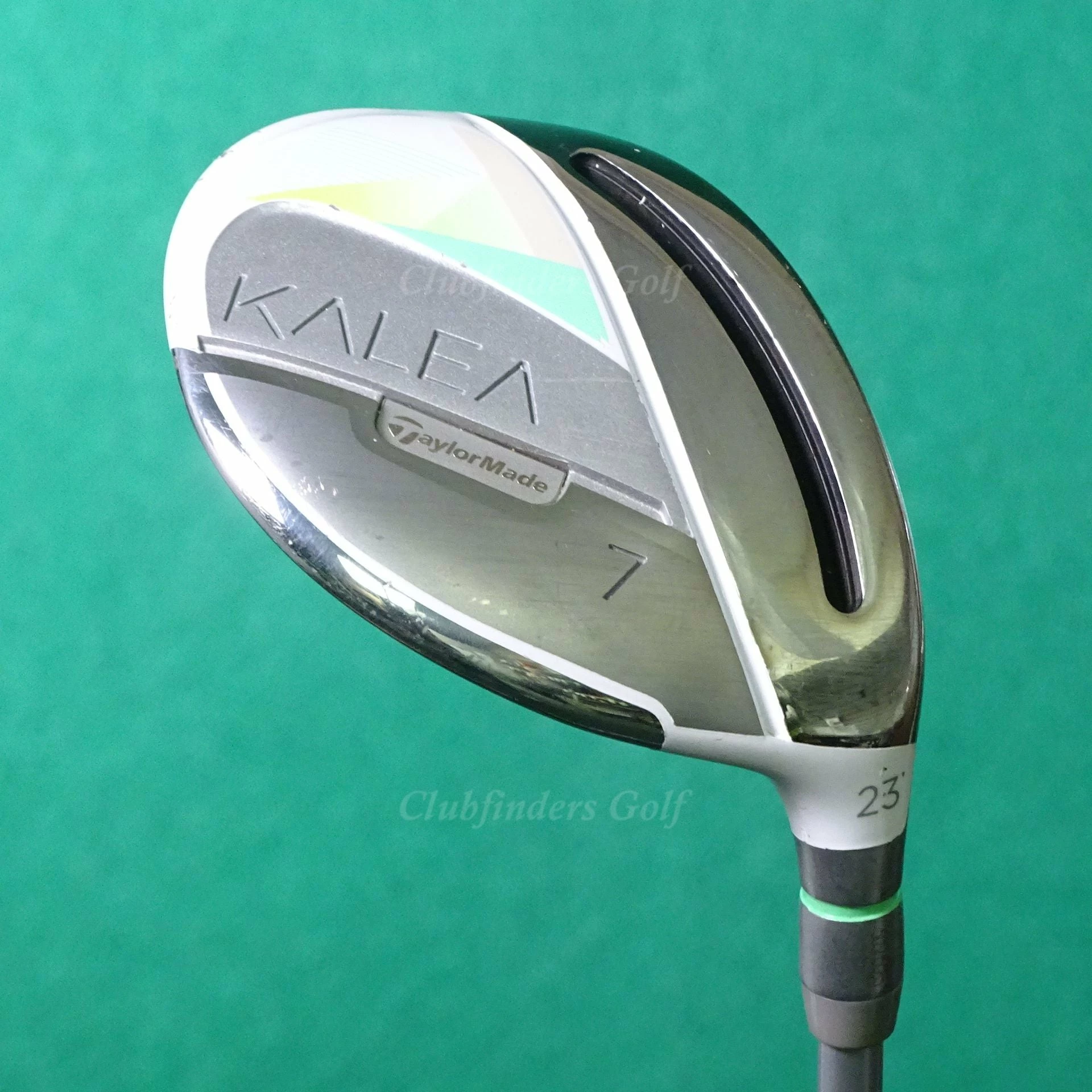 Lady TaylorMade Kalea 23° 7 Hybrid Factory Kalea 45 Graphite Ladies