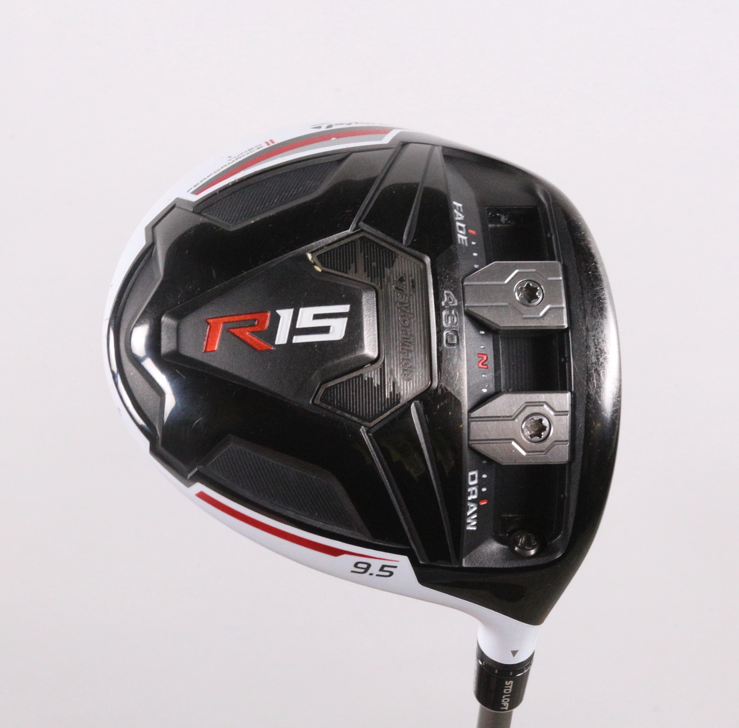 TaylorMade R15 Driver - Right-Handed - 9.5 Degrees - Stiff Flex