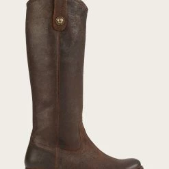 The Frye Company Melissa Double Sole Button Lug Tall